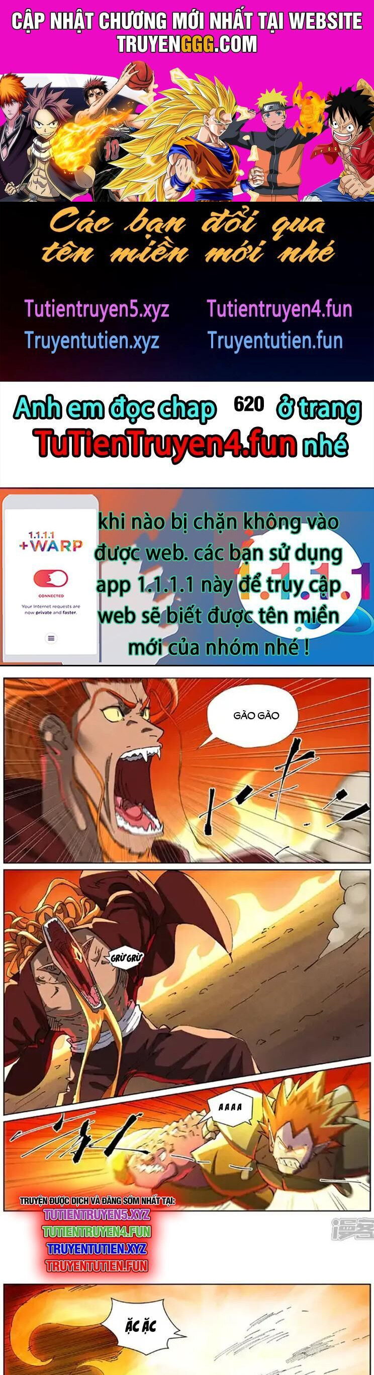 Yêu Thần Ký Chapter 619 - Trang 0