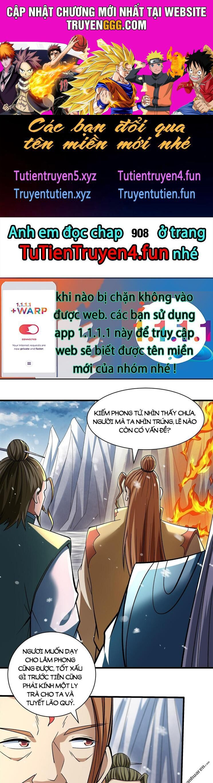 Tuyệt Thế Võ Thần Chapter 907 - Trang 0