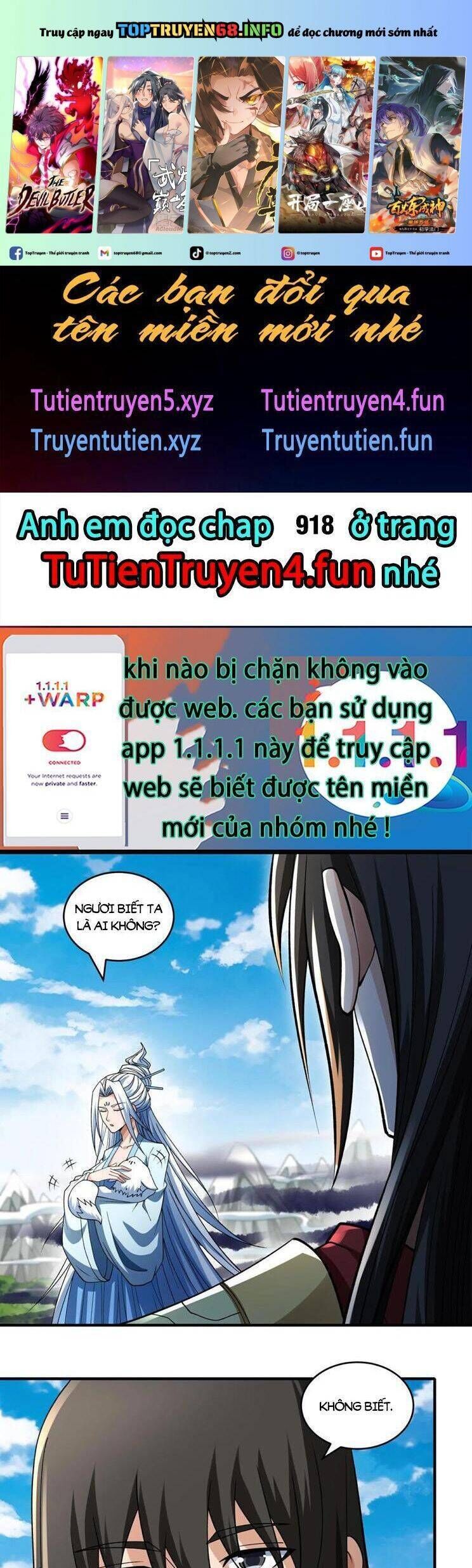 Tuyệt Thế Võ Thần Chapter 917 - Trang 0