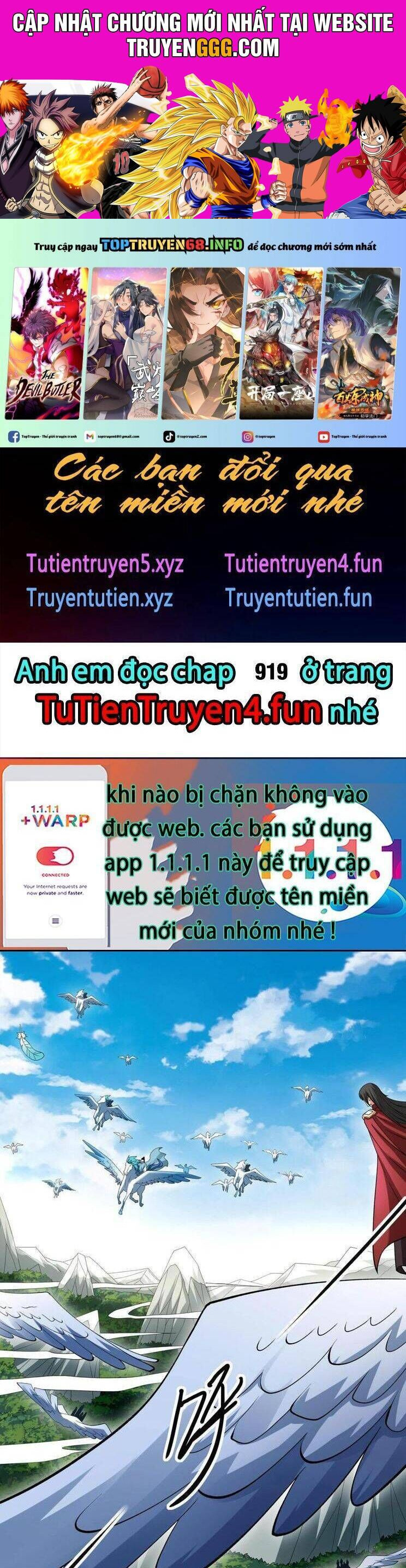 Tuyệt Thế Võ Thần Chapter 918 - Trang 0