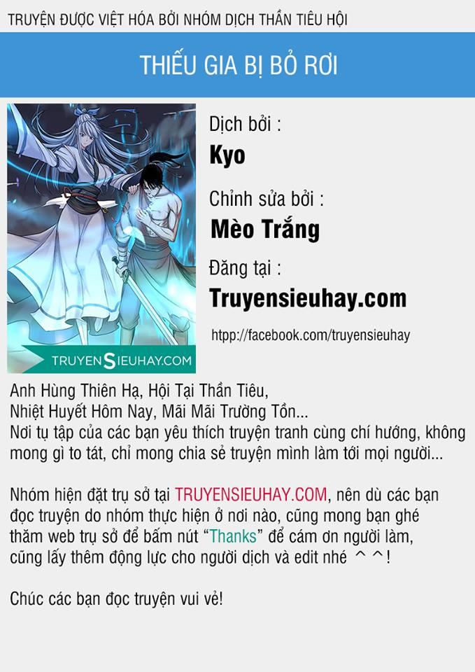 Thiếu Gia Bị Bỏ Rơi Chapter 1 - Trang 0