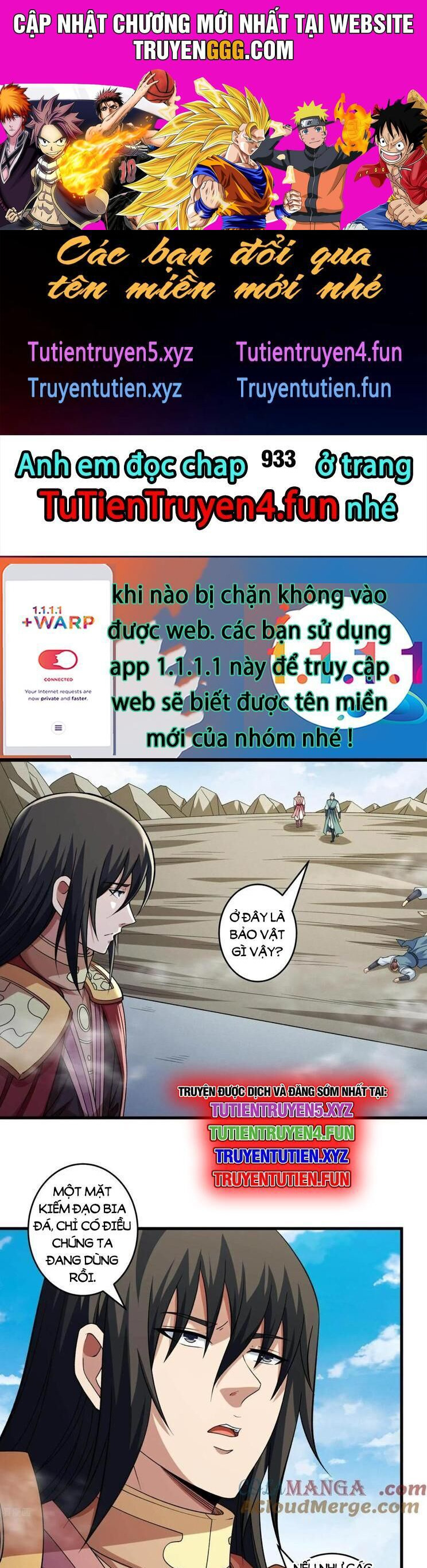 Tuyệt Thế Võ Thần Chapter 932 - Trang 0