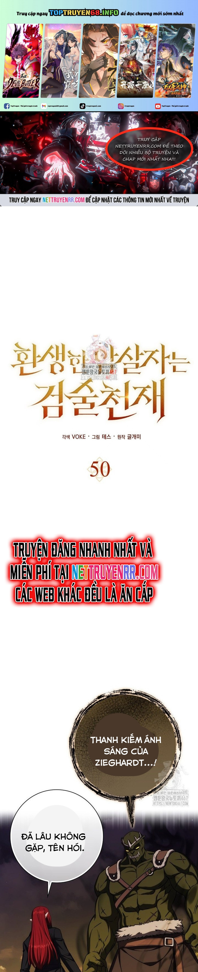 Sát Thủ Tái Sinh Thành Một Kiếm Sĩ Thiên Tài Chapter 50 - Trang 0