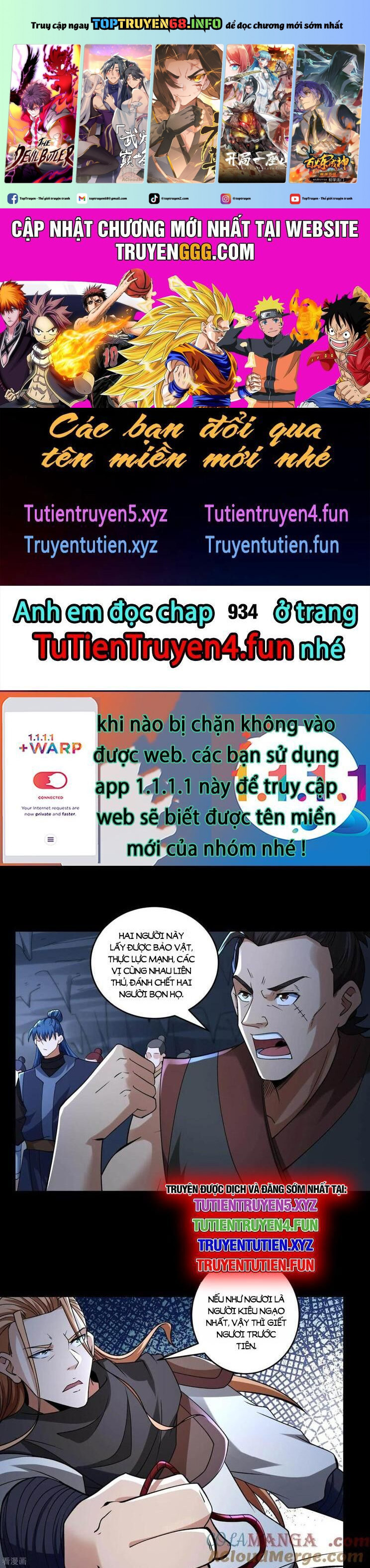 Tuyệt Thế Võ Thần Chapter 933 - Trang 0