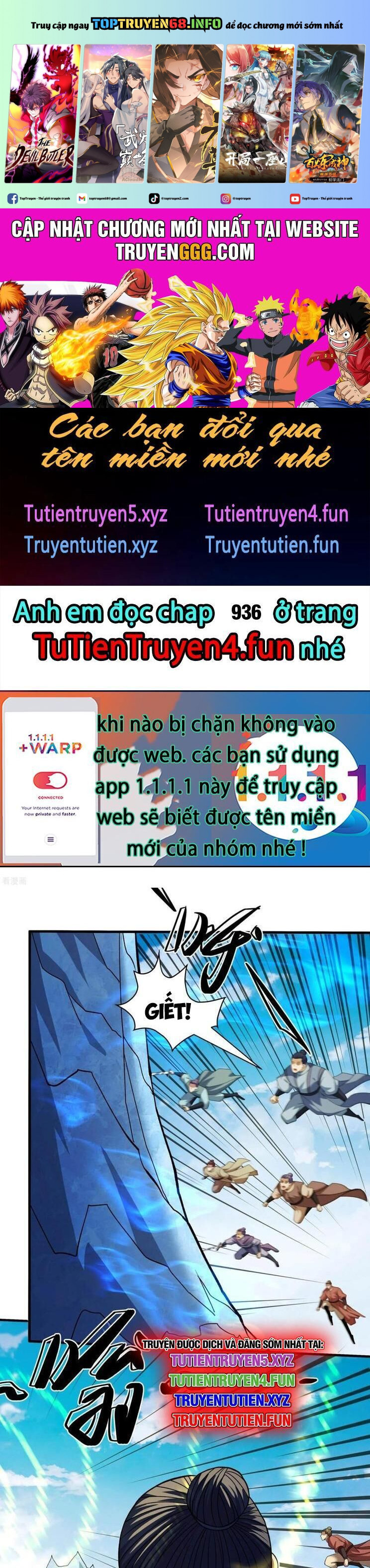 Tuyệt Thế Võ Thần Chapter 935 - Trang 0