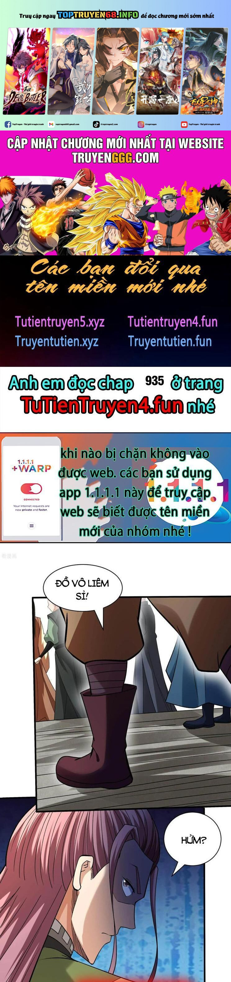 Tuyệt Thế Võ Thần Chapter 934 - Trang 0