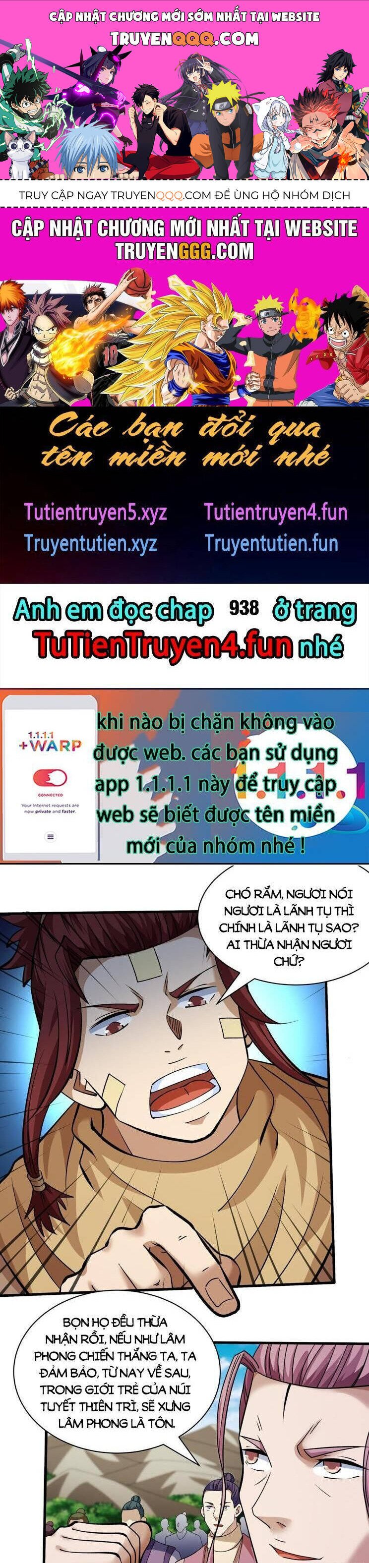 Tuyệt Thế Võ Thần Chapter 937 - Trang 0