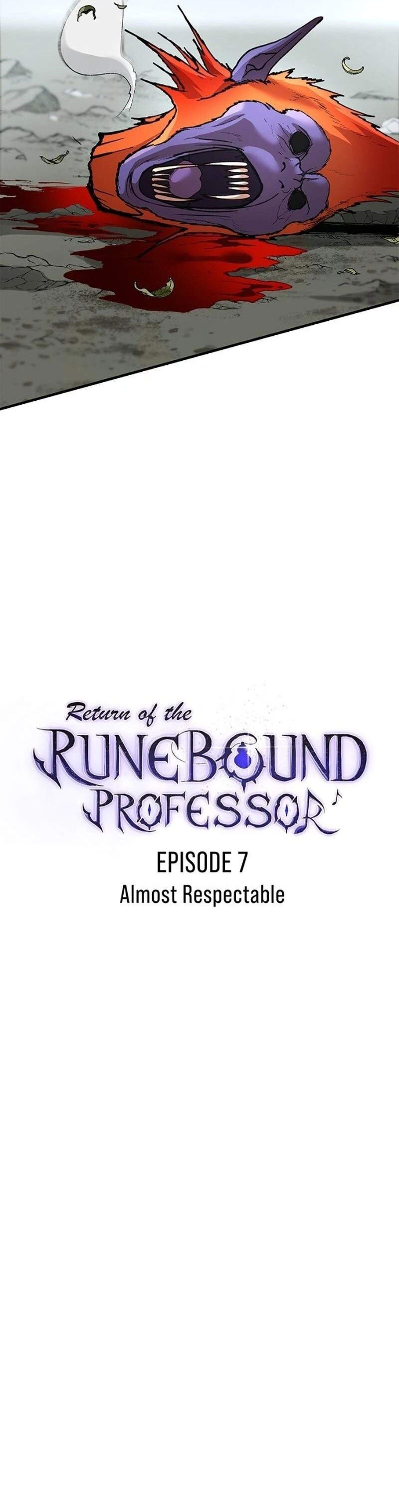 Sự Trở Lại Của Giáo Sư Runebound Chapter 7 - Trang 11