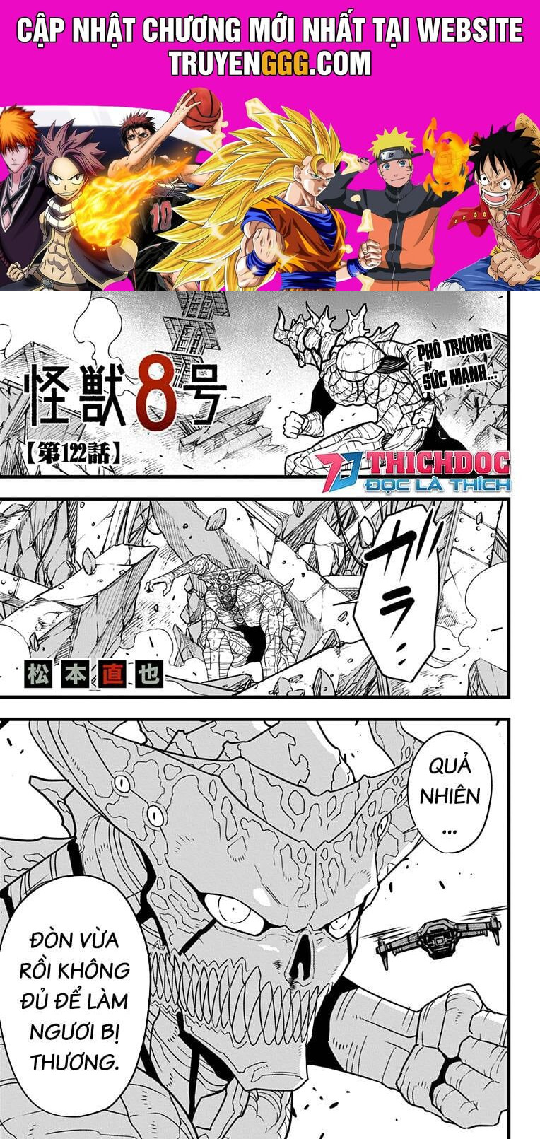 Hôm Nay - Tôi Hóa Kaiju Chapter 122 - Trang 0